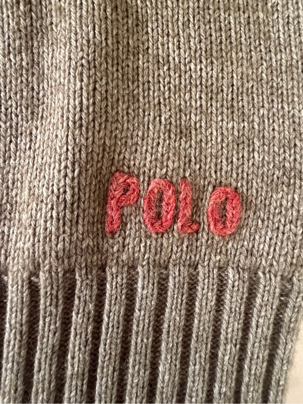 Polo by Ralph Lauren Men’s Olive Brown Duck-Intarsia Crewneck Sweater - Picture 2 of 6
